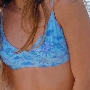 Blackbough x Kelsie Cosmic Blue and Purple Bikini Top